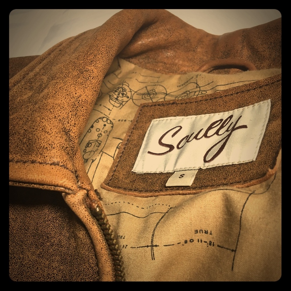 Genuine leather jacket